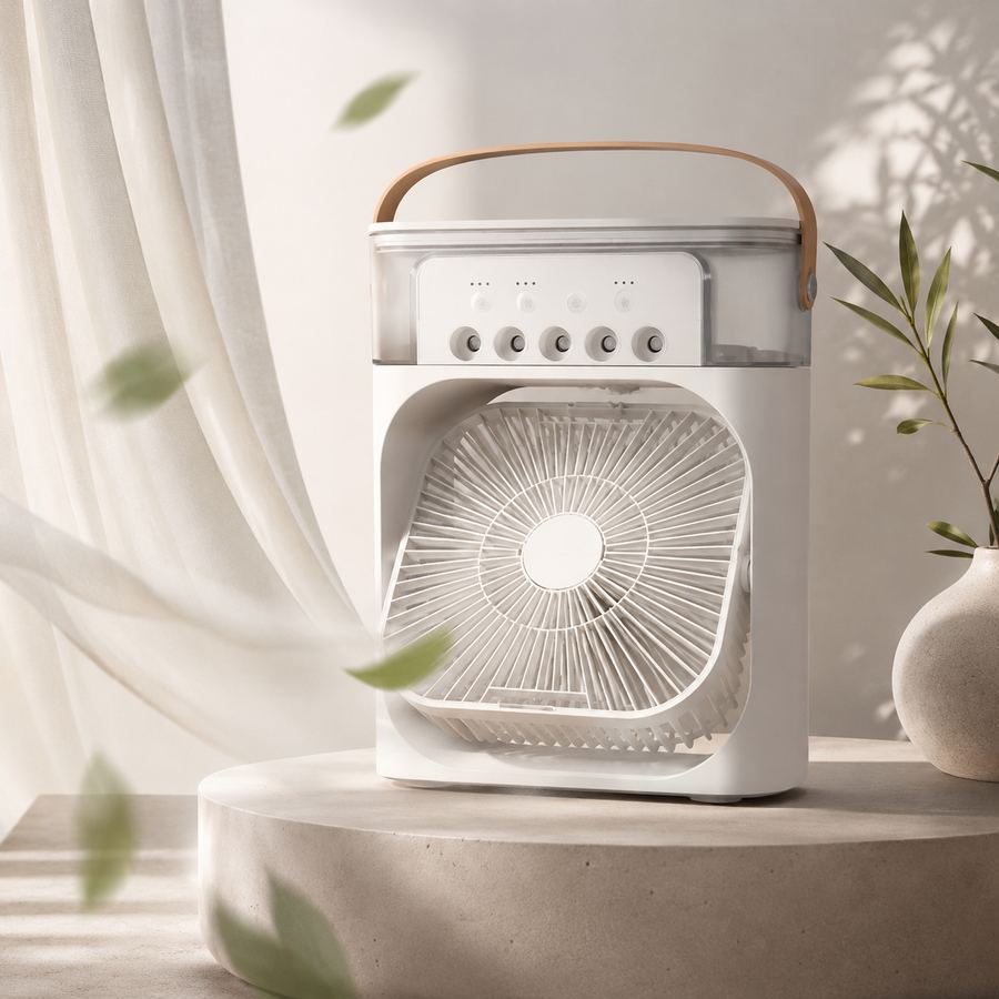 Air Cooler Fan 4 в 1 — мінімалістичний дизайн